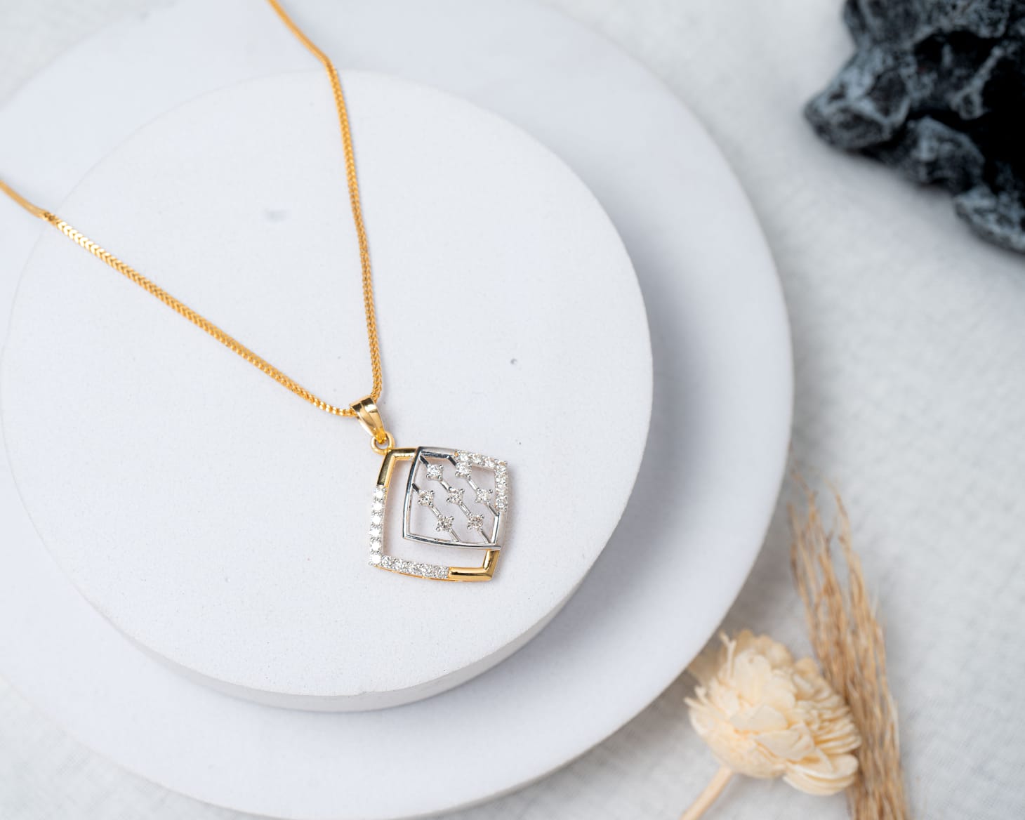 Shagoon Diamond Collection - Diamond Pendant (14k) - Best diamond store in KTM, shop in KTM, Shagoon diamonds diamonds